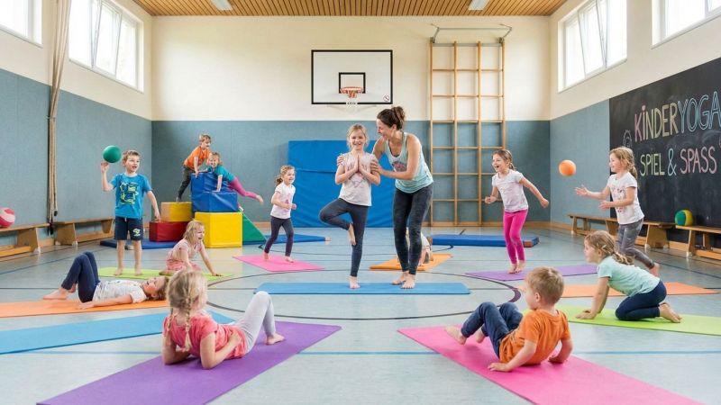 Kinderyoga - Vorschulkinder & 1. Klasse Yogakurs für Kinder in Wien